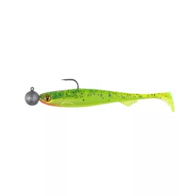   Fox Rage Bulk Loaded Slick Shads UV Lemon Tiger 11cm 3/0 12gr Leurre souple