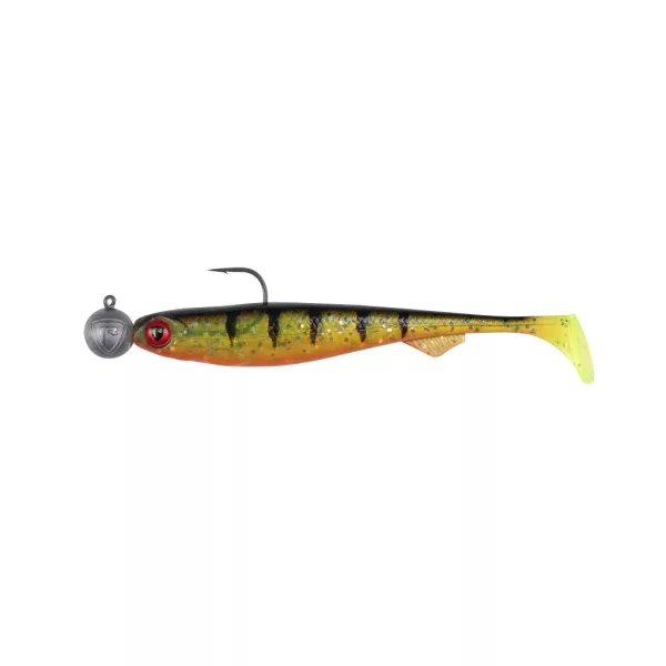 Fox Rage Bulk Loaded Slick Shads UV Perch 11cm 3/0 12gr Leurre souple