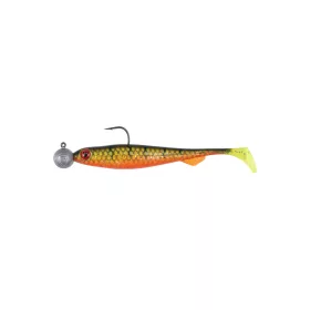   Fox Rage Bulk Loaded Slick Shads UV Natural Perch 13cm 4/0 15gr Leurre souple