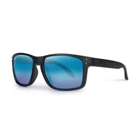   Fox Rage Transparent Black Brown Lens Mirror Blue Sunglasses Lunettes de soleil