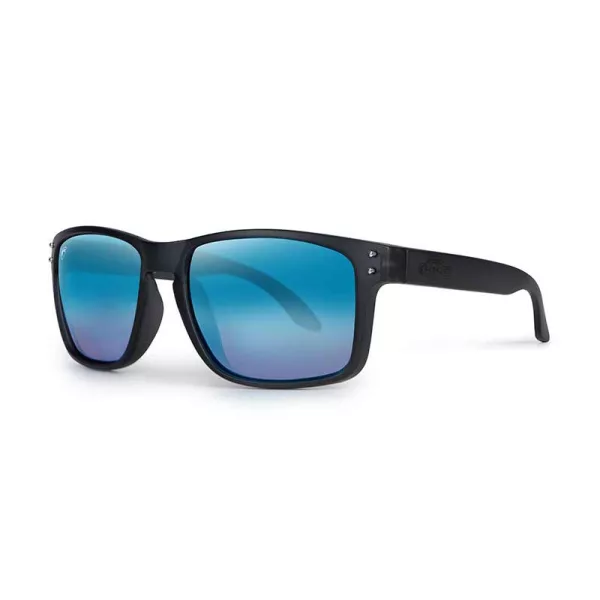 Fox Rage Transparent Black Brown Lens Mirror Blue Sunglasses Lunettes de soleil