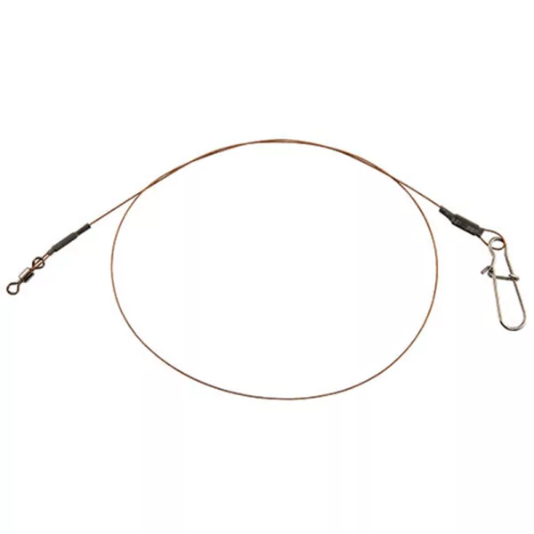 Fox Rage Rage Strike Point 49 Strand Leader Bas de ligne pour carnassiers 2 pièces 40cm 6kg