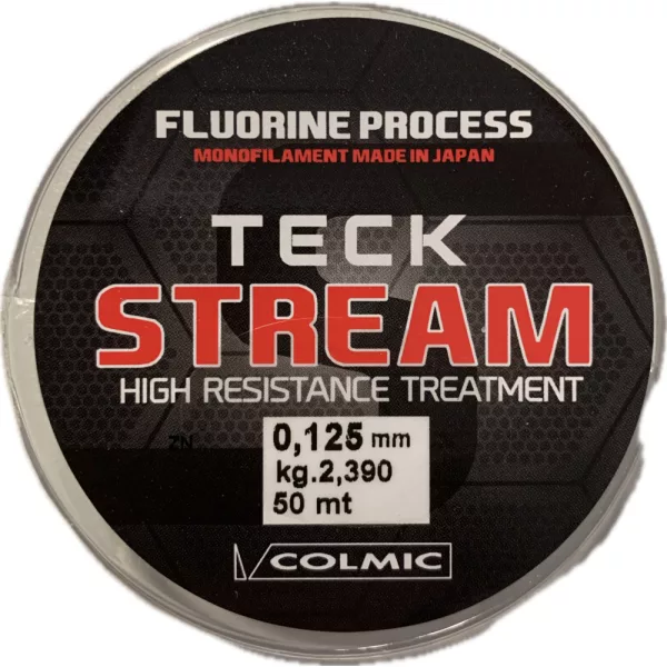 __Colmic__ Teck Stream 50m 0,125mm Bas de ligne monofilament