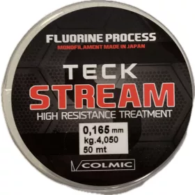 __Colmic__ Teck Stream 50m 0,165mm Bas de ligne monofilament