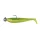 Fox Rage Bulk Loaded Zander Pro Shads UV Lemon Tiger 7,5cm 1/0 5gr Leurre souple