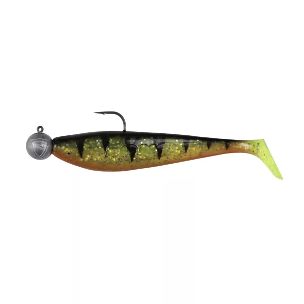 Fox Rage Bulk Loaded Zander Pro Shads UV Perch 7,5cm 1/0 5gr Leurre souple