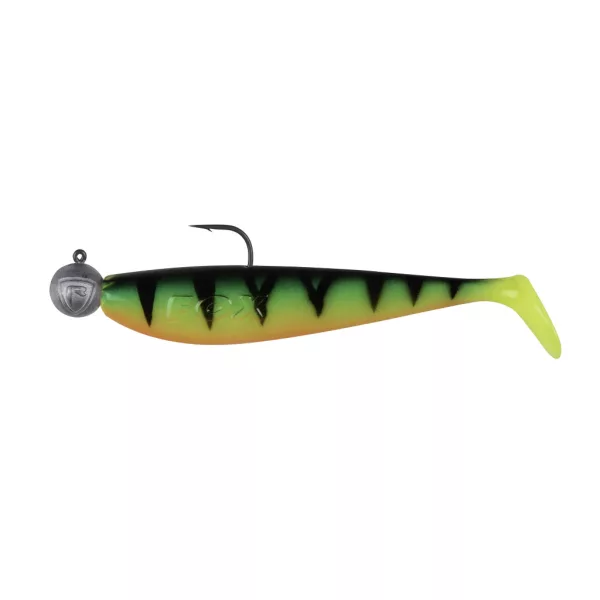 Fox Rage Bulk Loaded Zander Pro Shads UV Firetiger 7,5cm 1/0 5gr Leurre souple