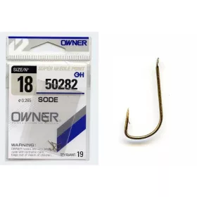   Owner Sode 50282 8 Hameçon pour brème à palette, ardillon 14 pièces
