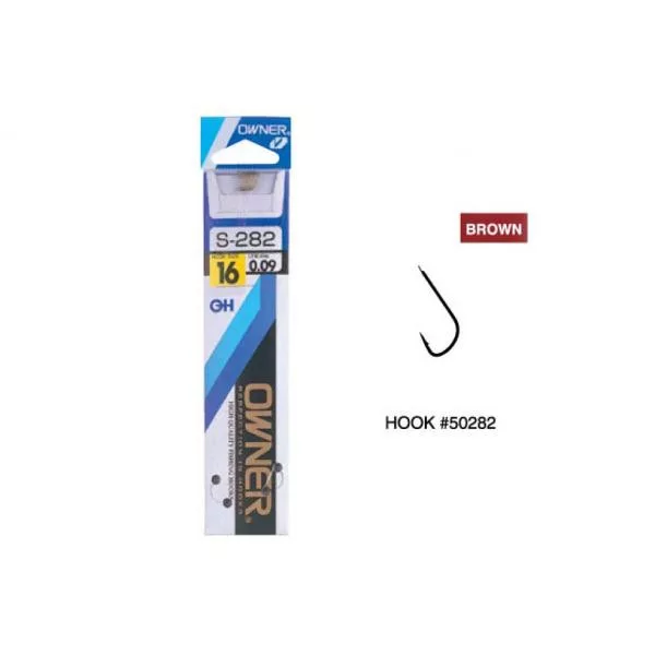 Owner Hameçon pré-monté 50282 Sode 14 palette, barbelé 10pcs