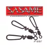 Sasame Black Nickel M Gyorskapocs Forgóval 5db