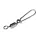 Sasame Black Nickel S Gyorskapocs Forgóval 5db