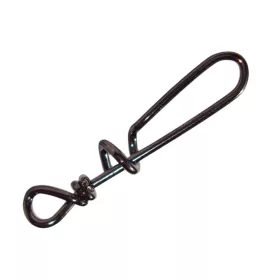 Sasame Black Nickel L Csavart Csali Rögzítő Kapocs 8db