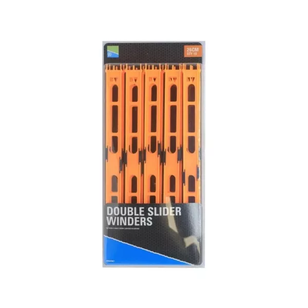 Preston Double Slider Winders Orange Échelle 26cm