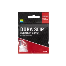   Preston Élastique Hybride Dura Slip - Taille 15 Élastique tubulaire pour canne à emmanchement 2,2mm/3m