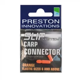 Preston Slip Carp Connector Agrafe rapide Fluo Rouge