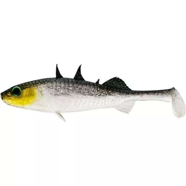 WESTIN Stanley the Stickleback Shadtail 5,5cm 1,5g Headlight 6 pièces Leurre en plastique