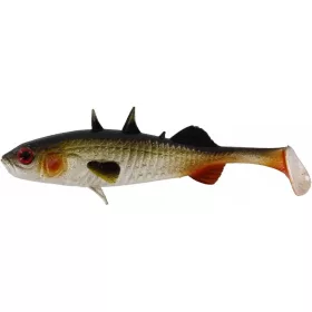   WESTIN Stanley the Stickleback Shadtail 9cm 7g - Lively Roach 6 pièces/paquet Leurre en plastique