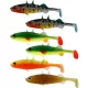 Westin Stanley the Stickleback Shadtail 7,5cm 4g Dark Water Mix Leurre en plastique