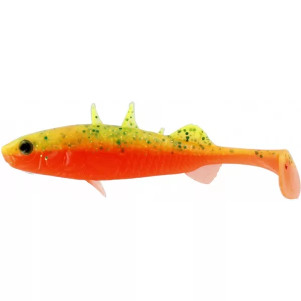 WESTIN Stanley the Stickleback Shadtail 7,5cm 4g Green Tomato 6 pièces Leurre en plastique
