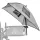 Preston Offbox grey Bait Brolly Parapluie à appâts
