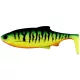 WESTIN Ricky the Roach Shadtail 18cm 85g Firetiger 1pc Leurre en plastique