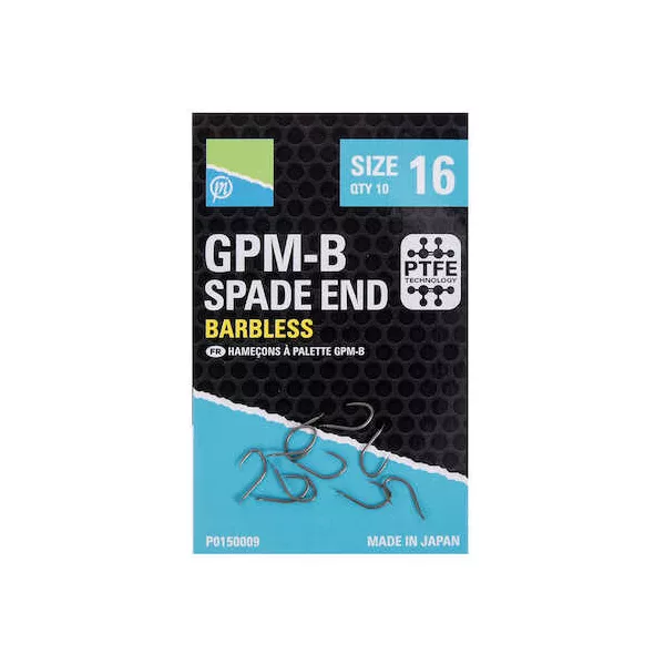 Preston GPMB Hooks Size 20 Spade End Hameçon pour brème
