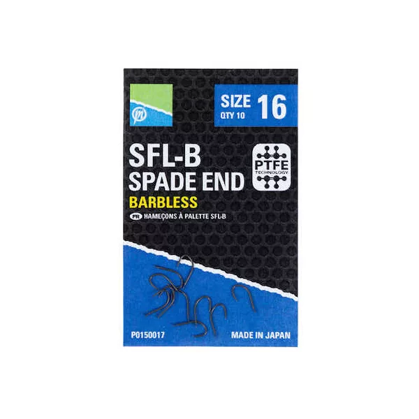 Preston SFLB Hameçons Taille 16 Hameçon à brème à palette