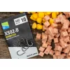 Preston XS02-B Hooks Hameçon 10 sans ardillon, avec palette 10pcs