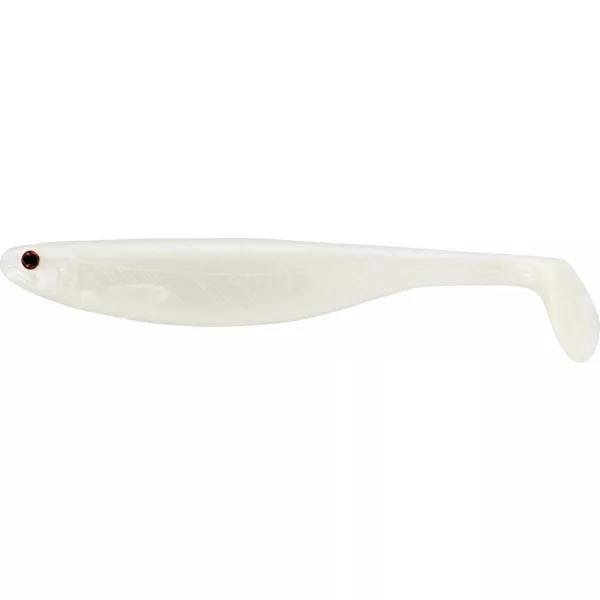 WESTIN ShadTeez Slim 10 cm 6 g Pearl Boîte avec 32 pièces/boîte Leurre souple en plastique