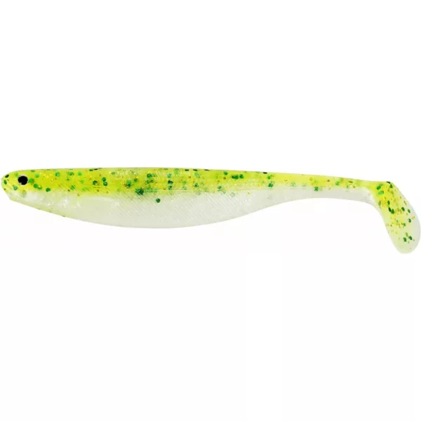 WESTIN ShadTeez Slim 14cm 17g Sparkling Chartreuse Boîte de 28 pcs Leurre souple en plastique