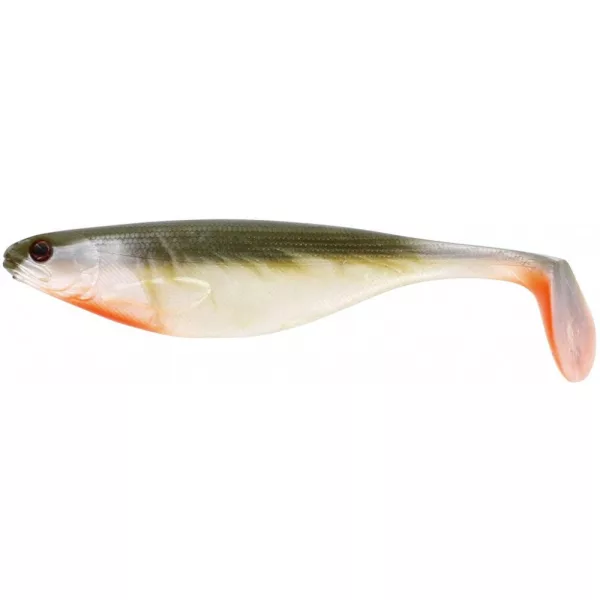 WESTIN ShadTeez 9 cm 7 g Bass Orange Boîte avec 48 pcs/boîte Leurre souple en plastique
