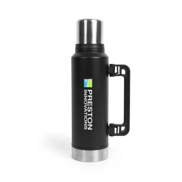 Preston Stainless Steel Flask Bouteille Thermos en Acier Inoxydable 1,4L