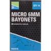 Preston Micro 6mm Bayonets Csalitüske 10db