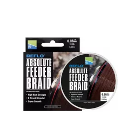   Preston Absolute Feeder Braid Ligne principale tressée pour feeder 0,08mm