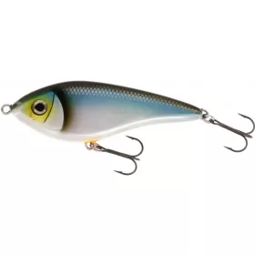   WESTIN Swim Glidebait 12cm 53g Suspending Hareng à dos bleu Wobbler