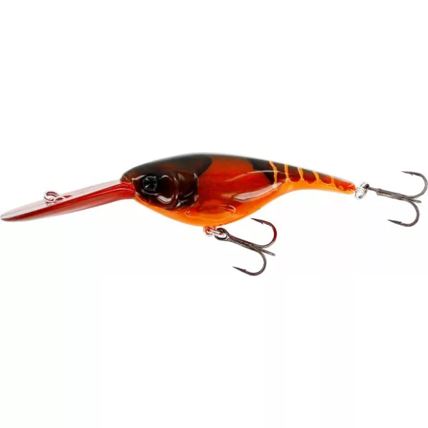 WESTIN BabyBite DR Crankbait 6,5cm 13g Flottant 3D Fire Craw Wobbler