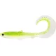 WESTIN BullTeez Curltail 8cm 3g Chartreuse étincelante 3pcs Leurre en plastique
