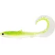 WESTIN BullTeez Curltail 10cm 6g Chartreuse Scintillant 2pcs leurre souple en plastique