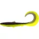 WESTIN BullTeez Curltail 8cm 3g Black/Chartreuse 3 pièces Leurre en plastique