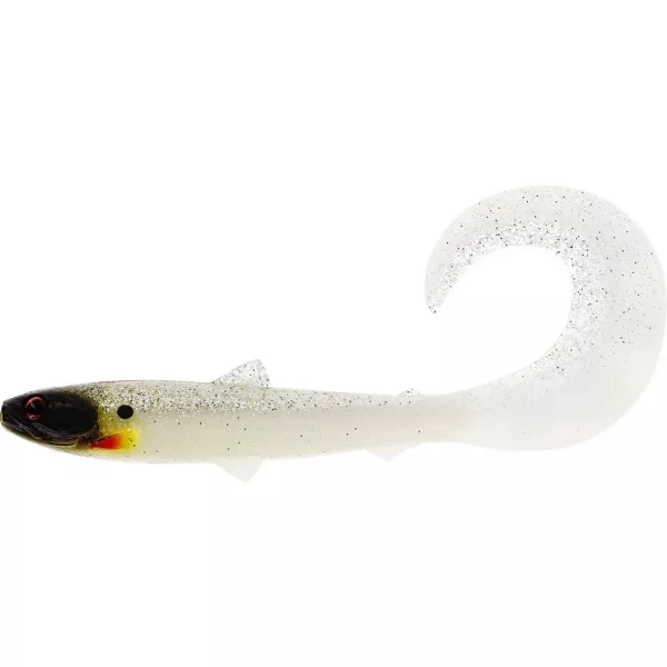 WESTIN BullTeez Curltail 21cm 49g Glow Ghost Hunter 1 pièce Leurre en plastique