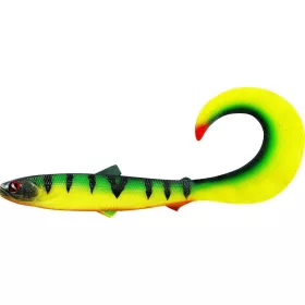   WESTIN BullTeez Curltail 27cm 103g Tiger Perch 1 pièce Leurre en plastique