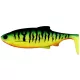 WESTIN Ricky the Roach Shadtail 7cm 6g Firetiger Box avec Leurre souple