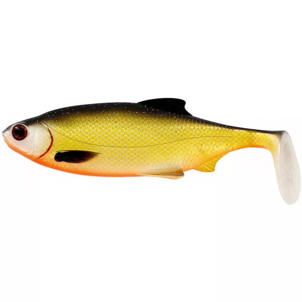 WESTIN Ricky le Gardon Queue de Shad 10cm 14g Gardon Officiel Boîte avec 30 pièces Leurre en plastique