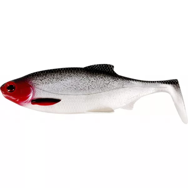 WESTIN Ricky the Roach Shadtail 14cm 42g Redlight Boîte avec 20pcs Leurre en plastique