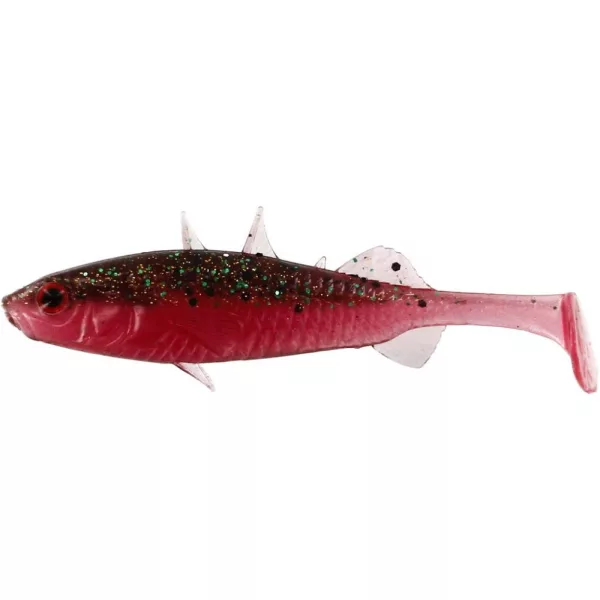 WESTIN Stanley the Stickleback Shadtail 7,5cm 4g Sangria Boîte avec Leurre en plastique