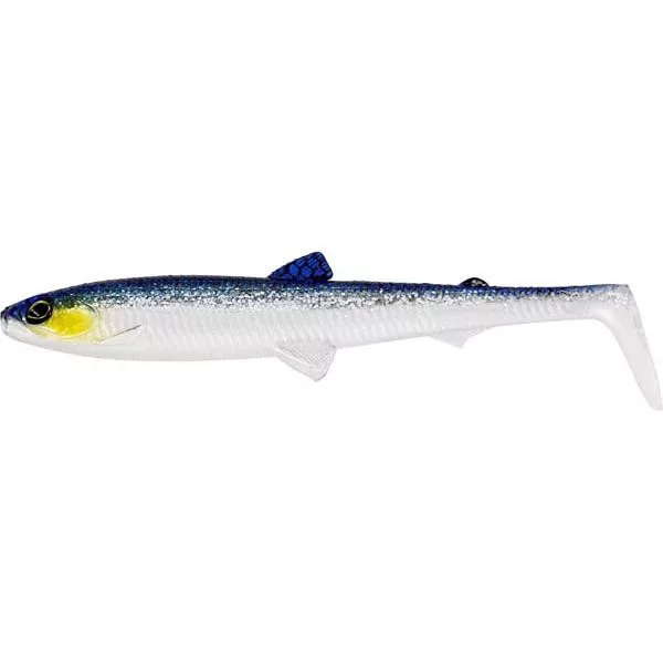 WESTIN BullTeez Shadtail 12,5cm 16g Phare bleu Boîte avec Leurre en plastique