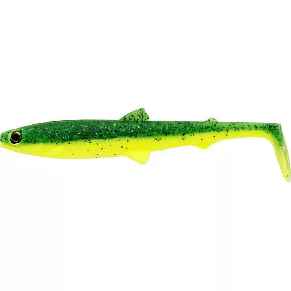 WESTIN BullTeez Shadtail 12,5cm 16g Éclair de feu Boîte avec Leurre en plastique