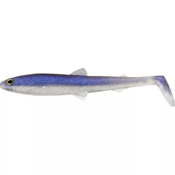 WESTIN BullTeez Shadtail 9,5cm 7g Sparkling Blue Boîte avec. Leurre souple en plastique