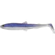 WESTIN BullTeez Shadtail 9,5cm 7g Sparkling Blue 2pcs Leurre souple en plastique