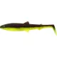 WESTIN BullTeez Shadtail 12,5cm 16g Noir/Chartreuse 2pcs Leurre en plastique